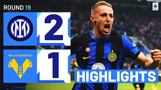 INTERVERONA 21  HIGHLIGHTS  Unreal drama at San Siro  Serie A 202324 [upl. by Olrak]