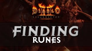 GUIDE FINDING RUNES  Diablo 2 Resurrected [upl. by Isak]