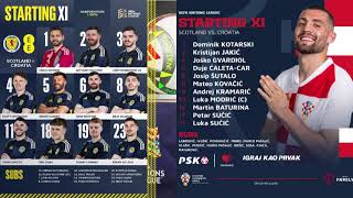 Scotland VS Croatia  UEFA Nations League 202425  BBC Radio 5 Live commentary [upl. by Meares]