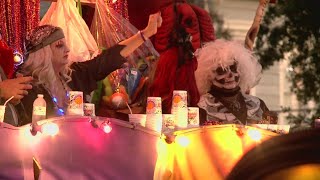 Krewe of BOO returns in New Orleans [upl. by Jamnes104]