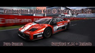 Lamborghini Diablo GTR  Korea Grand Prix Garry Real  Reshade [upl. by Nabalas]