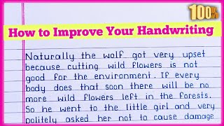 How to Improve Your Handwriting  Handwriting kaise sudhare  Improve Handwriting Tips [upl. by Darrej]