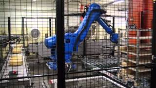 Motoman robots in cheese handling application [upl. by Arezzini]