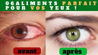 6 Aliments Magiques pour Protéger et Réparer Votre Vision [upl. by Amiarom320]