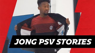 PSV FANstore fotoshoot met GLOSTER LEDEZMA amp VERTESSEN 🧥  JONG PSV STORIES 💭 [upl. by Gian407]