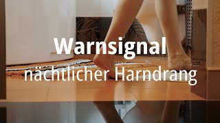 Warnsignal nächtlicher Harndrang Sprechstunde Harndrang [upl. by Kurtz]