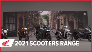 2021 125cc and Scooter Range  Honda [upl. by Asselim]