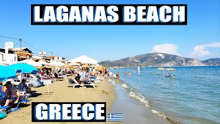 Where Is The Best Party Beach In Zakynthos Greece Laganas Beach [upl. by Voe]