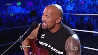 The Rock Concert  Raw March 12 2012 [upl. by Sallie274]