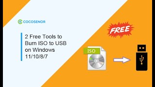 2 Free Tools to Burn ISO to USB on Windows 111087 [upl. by Adolf]