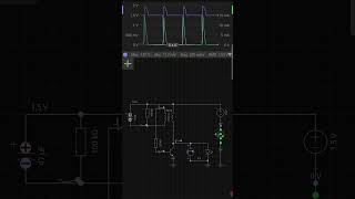 Blinking led for low voltage using BC547 transistorshorts [upl. by Birdie]