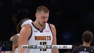 Nuggets vs Nets was one of the best games this season [upl. by Norb]