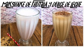 MILKSHAKE DE FRUTILLA Y DULCE DE LECHE  MATIAS CHAVERO [upl. by Hollie]