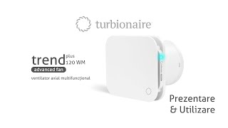 Turbionaire TREND PLUS 120 WM  Ventilator axial avansat multifunctional [upl. by Jeb]