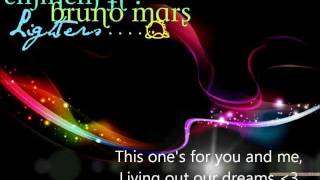 Eminem Ft Bruno Mars  Lighters Lyrics [upl. by Gildas122]