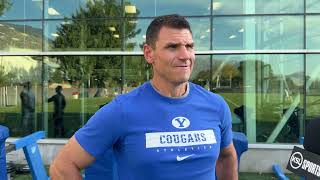 Kelly Poppinga Interview  BYU Football  Arizona Week [upl. by Ferri]