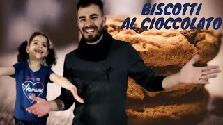 Ricetta biscotti con gocce di cioccolato BUONISSIMI [upl. by Stelle688]