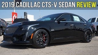 AllNew 2019 Cadillac CTSV Sedan  Carbon Fiber Package InDepth Review amp StartUp [upl. by Gowrie136]