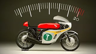 The 6 Cylinder racebike that revved to 20k rpm in the 1960s [upl. by Araccot]