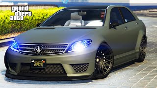 Benefactor Schafter V12 Review amp Best Customization  GTA 5 Online Brabus E V12 Mercedes S Class NEW [upl. by Bunnie236]