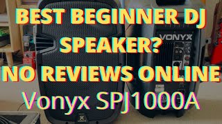 VONYX SPJ 1000A powered Speaker  REVIEW  SOUND TEST  TEAR DOWN [upl. by Eerhs]