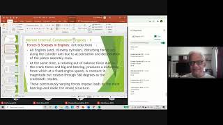 Marine IC Engine Lecture Part 15  Forces amp Stresses in Engines  XModes amp HModes  Elearning Hub [upl. by Yzdnil]