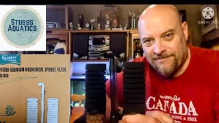 Honest Product Review Hygger Biochemical Sponge Filter Dual Sponges how well do they work [upl. by Anthony]