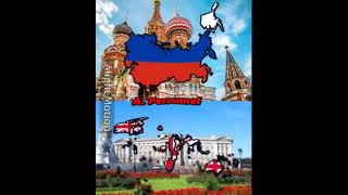 British Empire vs Russian Empire countries history geography edit [upl. by Nuahsyt]