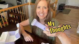 Bikini Trimmer Electric Razor Review Unboxing [upl. by Suzi55]