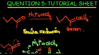 REACTION OF PPh3CHCH3 MECHANISM [upl. by Llehcal16]