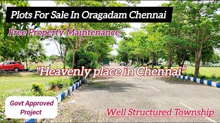 land for sale in chennai oragadam  plots for sale in oragadam [upl. by Erdried]