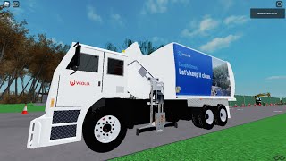 Campbelltown’s Blue Garbage Truck  SL734 [upl. by Jeramie545]