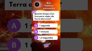 Quiz Espaço e Astronomia 8 💫 [upl. by Herbert]