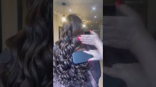 Brushing Out Curls  ghd classic curl tong [upl. by Kenleigh]