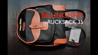 Indepth Review of Billingham Rucksack 35 [upl. by Guillemette]