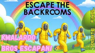 Logramos ESCAPAR de los BACKROOMS  Escape the Backrooms  Parte 10 FINAL [upl. by Brand]