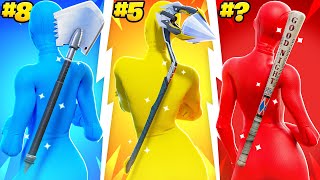 25 NEW Tryhard Pickaxes For CHAPTER 5 Fortnite [upl. by Peisch]