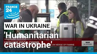 UN agency says more than 100000 civilians in Mariupol on verge of famine • FRANCE 24 English [upl. by Arehs5]