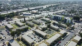 Nickerson Gardens Projects Watts Drone Footage [upl. by Tavey645]