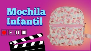 Mochila infantil [upl. by Olrak]