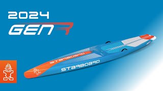 2024 Starboard Gen R  Flat Deck amp UserFriendly Race Paddleboard [upl. by Temple]