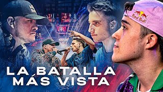 LA BATALLA MÁS VISTA DE LA HISTORIA 🔥 GAZIR reacciona a ACZINO 🇲🇽 vs WOS 🇦🇷 [upl. by Annehsat]