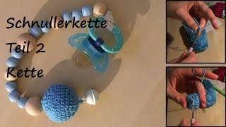 Schnullerkette selber machen  Teil 2 Kette  Reborn Baby [upl. by Eceinhoj]