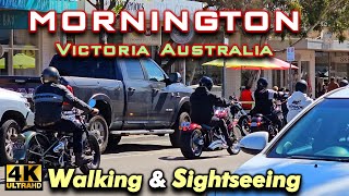 MORNINGTON Walking Tour 4K Ultra HD  Main Street  Mornington Peninsula Victoria Australia  Town [upl. by Nate]