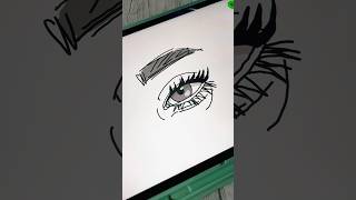 How to draw an eye Ad  Werbung howtodrawdrawingtutorialdrawingdibujotutorialarteshortsart [upl. by Dell]