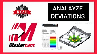 Mastercam 2025  Surfaces Analyze Deviation  Tamil  Coimbatore  Chennai Bangalore 5Axis [upl. by Aihsenyt]