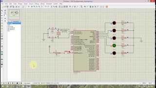 LED Blinking Using PIC16F877A amp CCS C Compiler [upl. by Atiuqel]