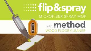 Flip amp Spray Microfiber Spray Mop [upl. by Emmalynn231]