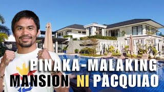 ang PINAKAMALAKING Mansion ni Manny Pacquiao  Latest  🇩🇪 amp 🇵🇭 [upl. by Dunson]