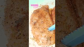 SEASONED shorts castironskillet chicken fyp homemade youtubeshorts [upl. by Atilegna678]